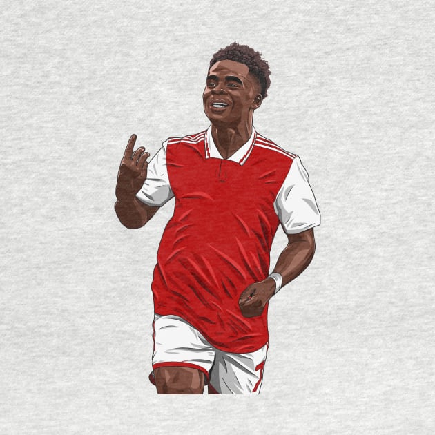 Bukayo Saka by Ades_194